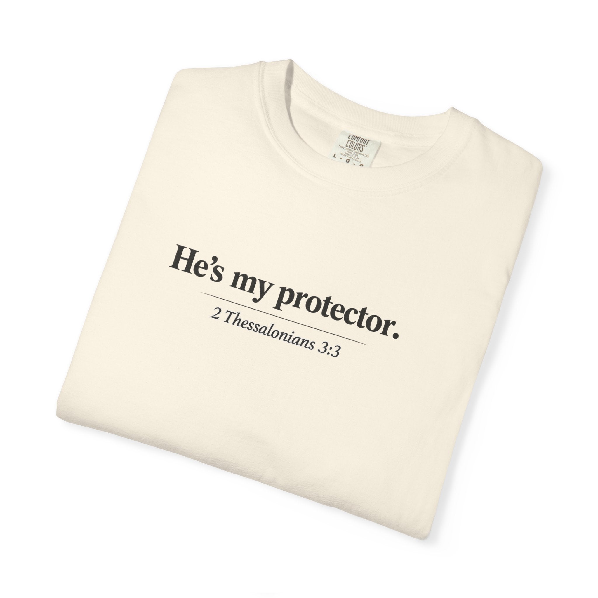 He's My Protector T-Shirt — Simple