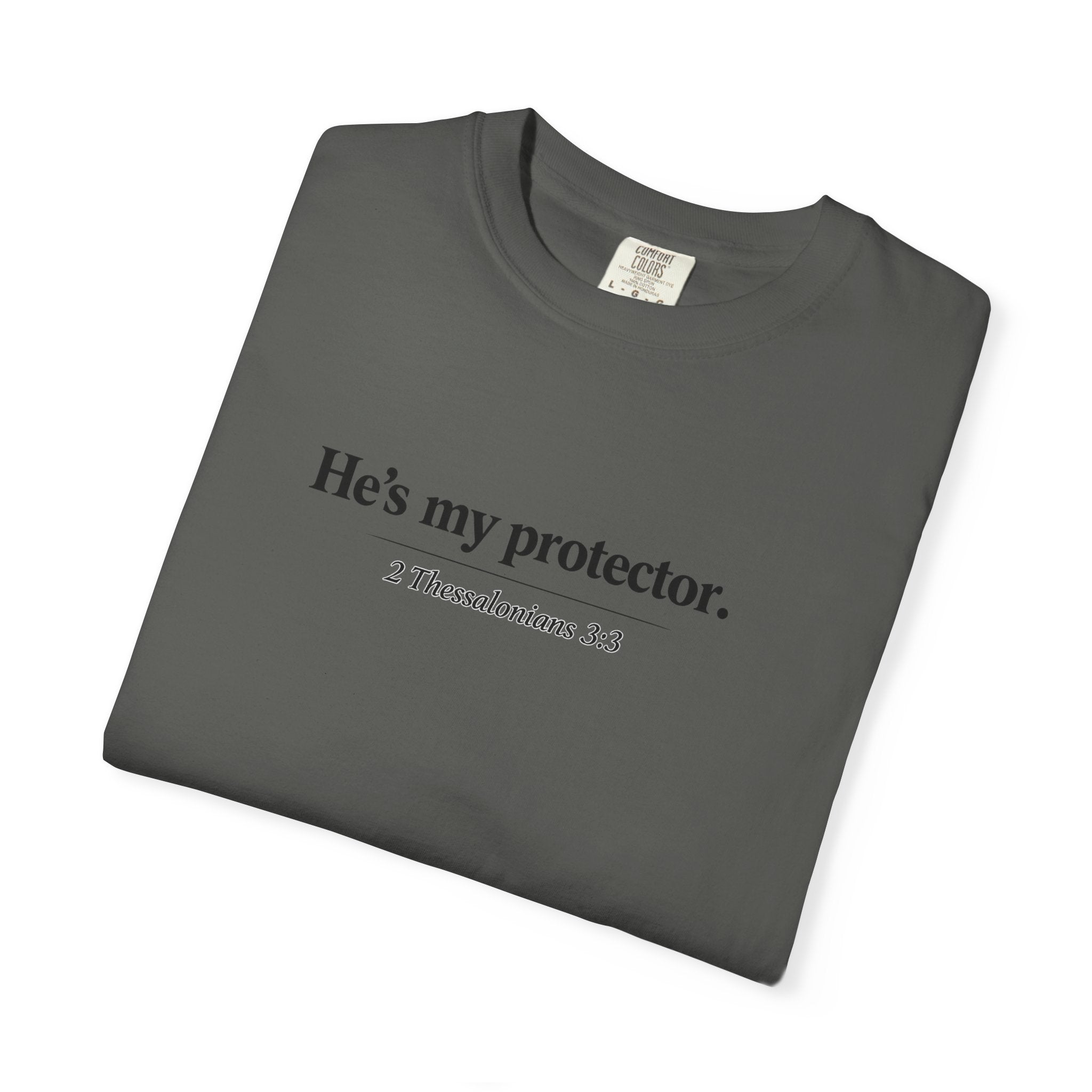 He's My Protector T-Shirt — Simple