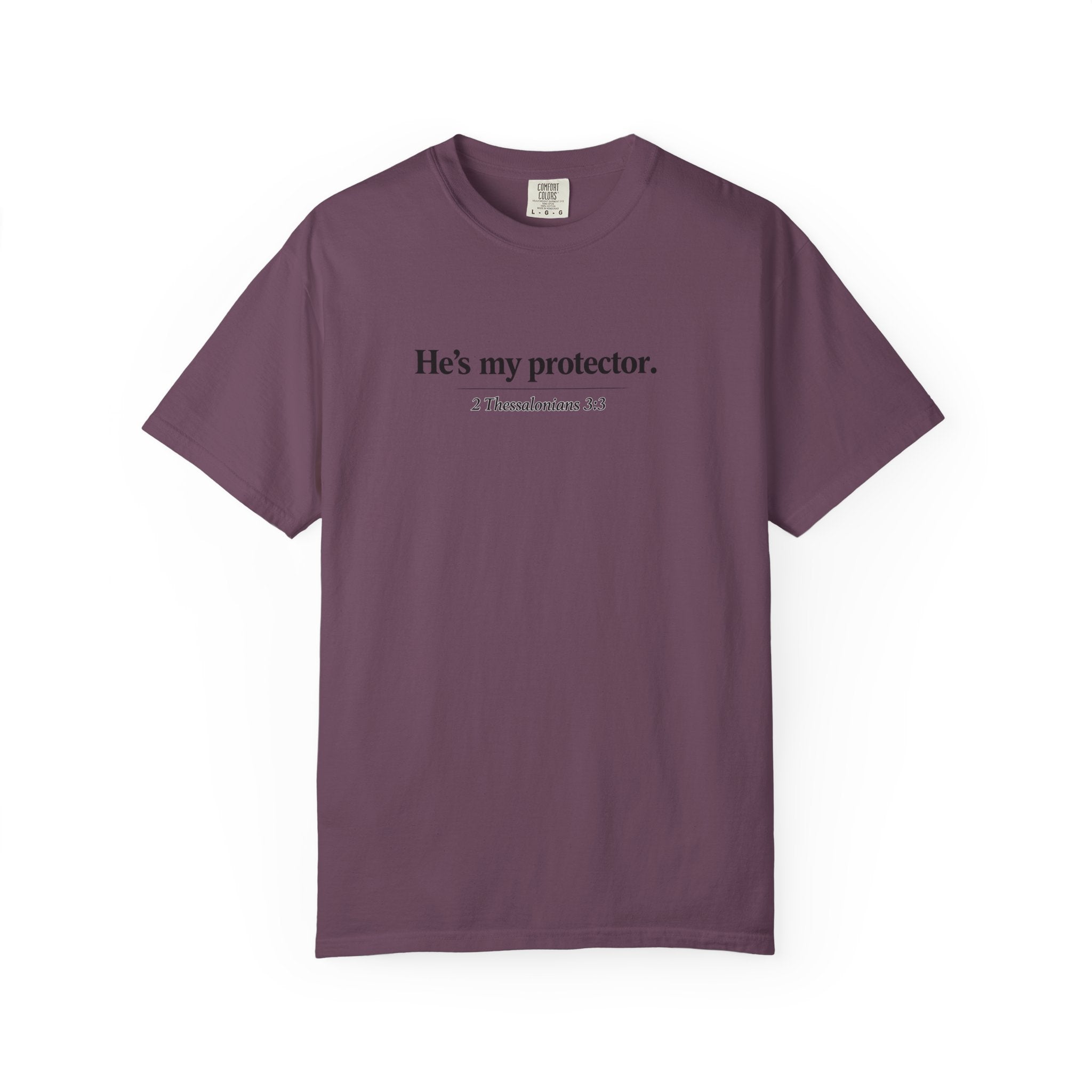 He's My Protector T-Shirt — Simple