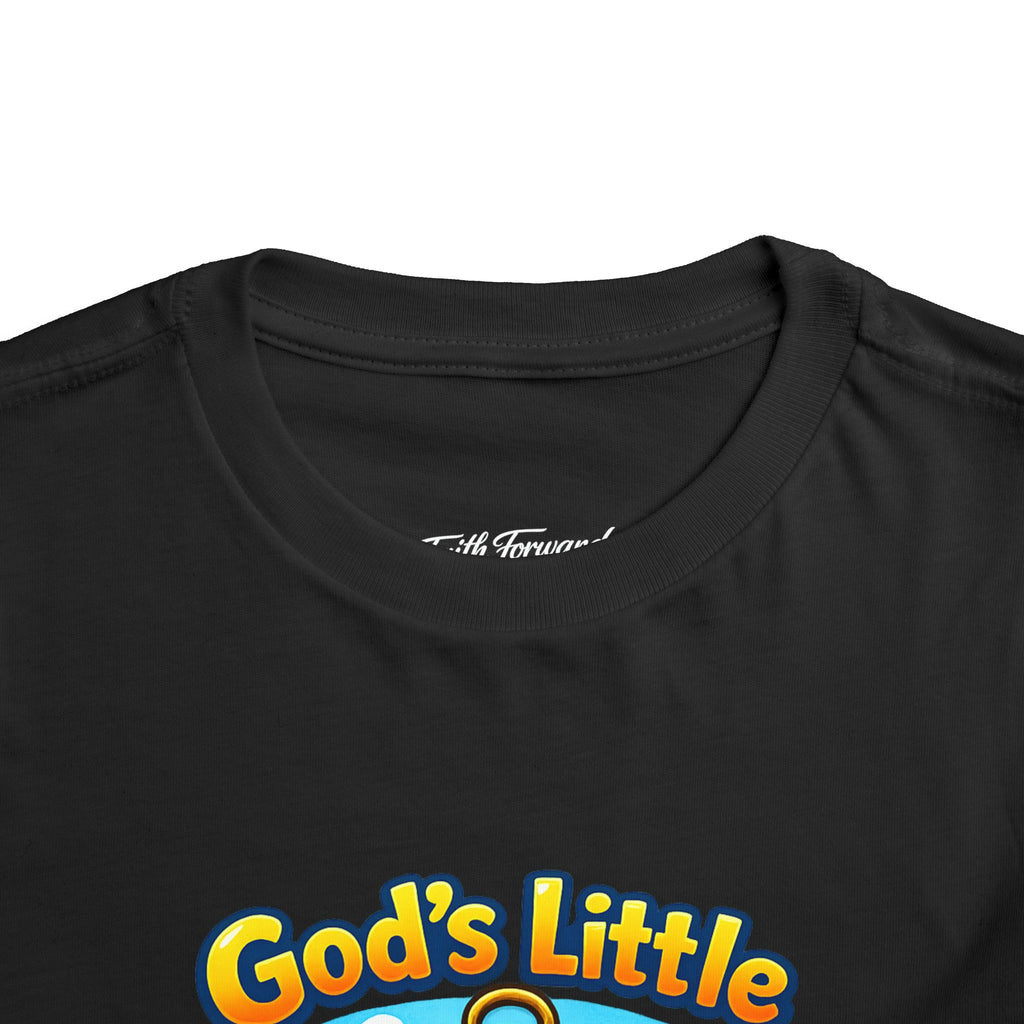 God's Little Explorer Toddler Tee — Christian Kids Compass Adventure Shirt