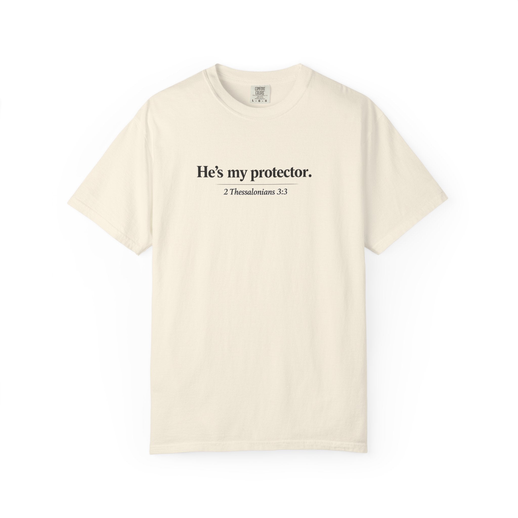 He's My Protector T-Shirt — Simple