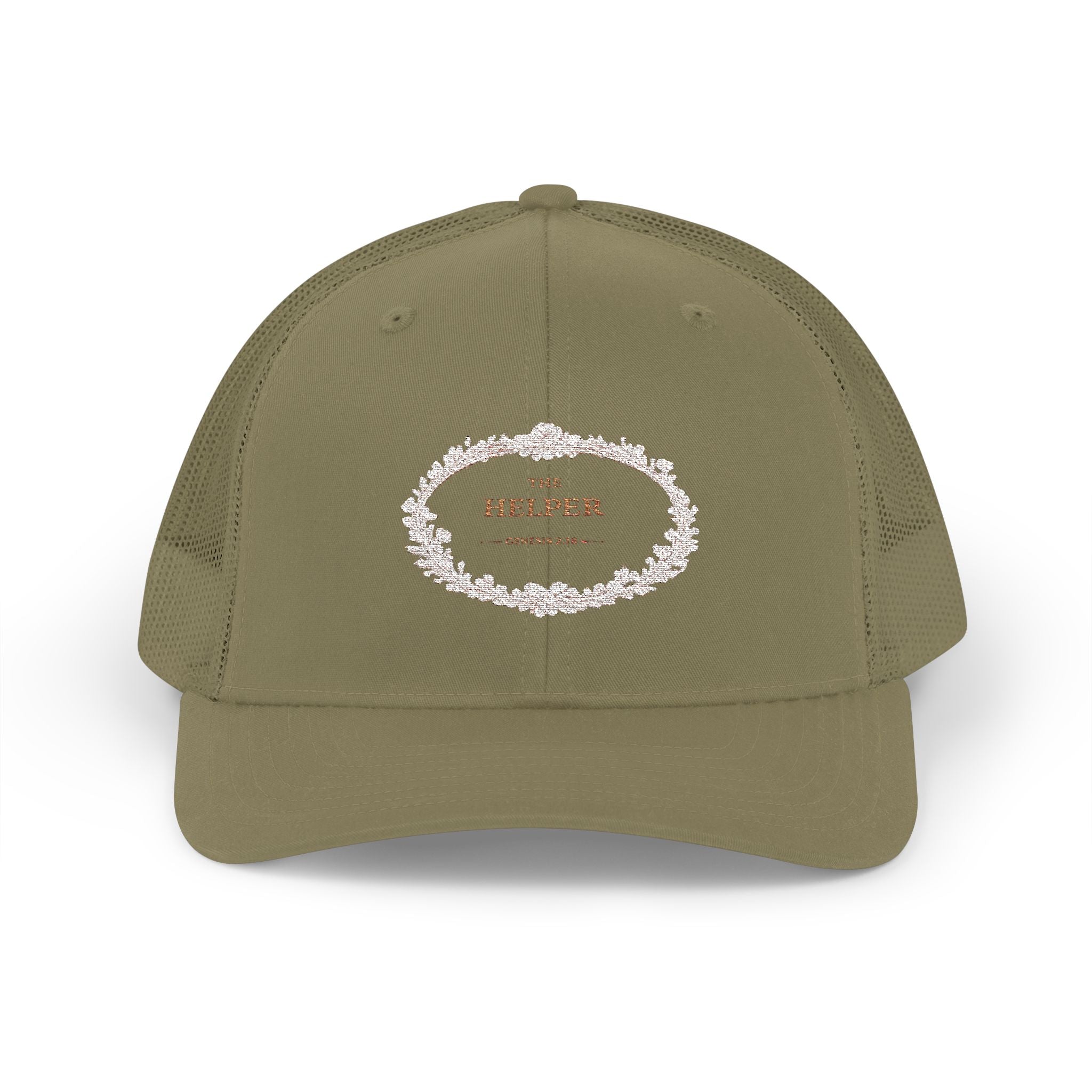 Helper Embroidered Snapback Hat