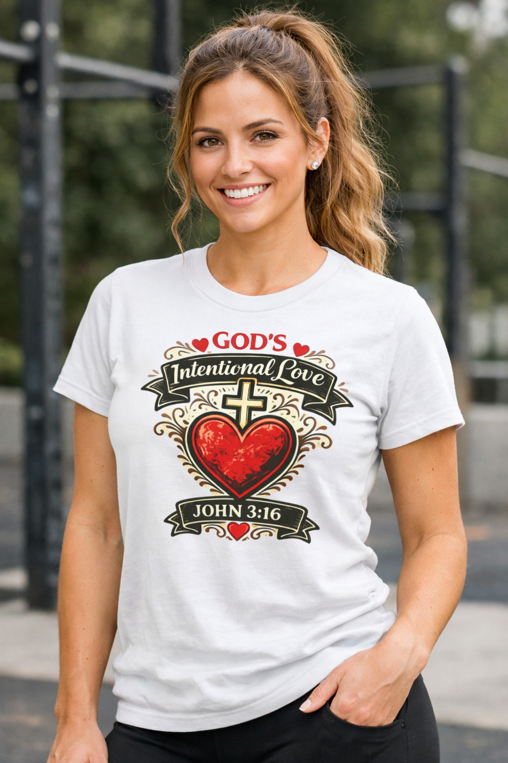 God’s Intentional Love T-Shirt – Holiday