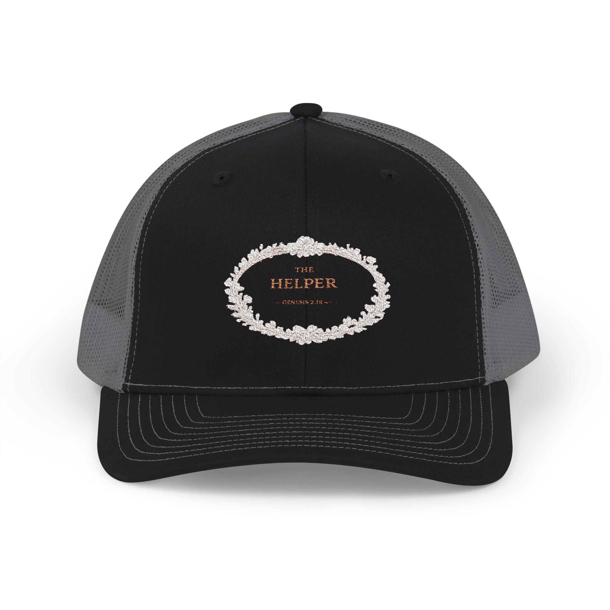 Helper Embroidered Snapback Hat