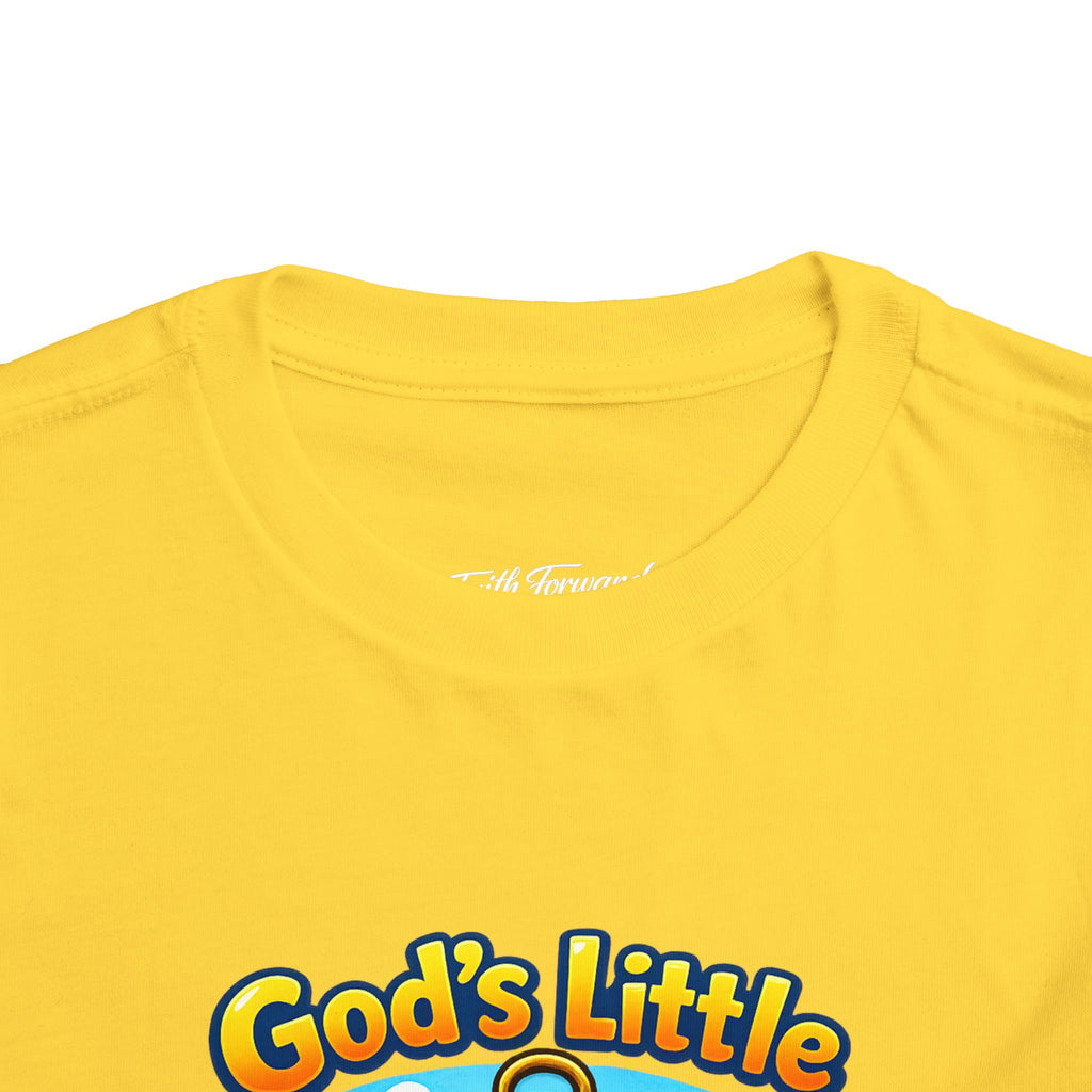 God's Little Explorer Toddler Tee — Christian Kids Compass Adventure Shirt