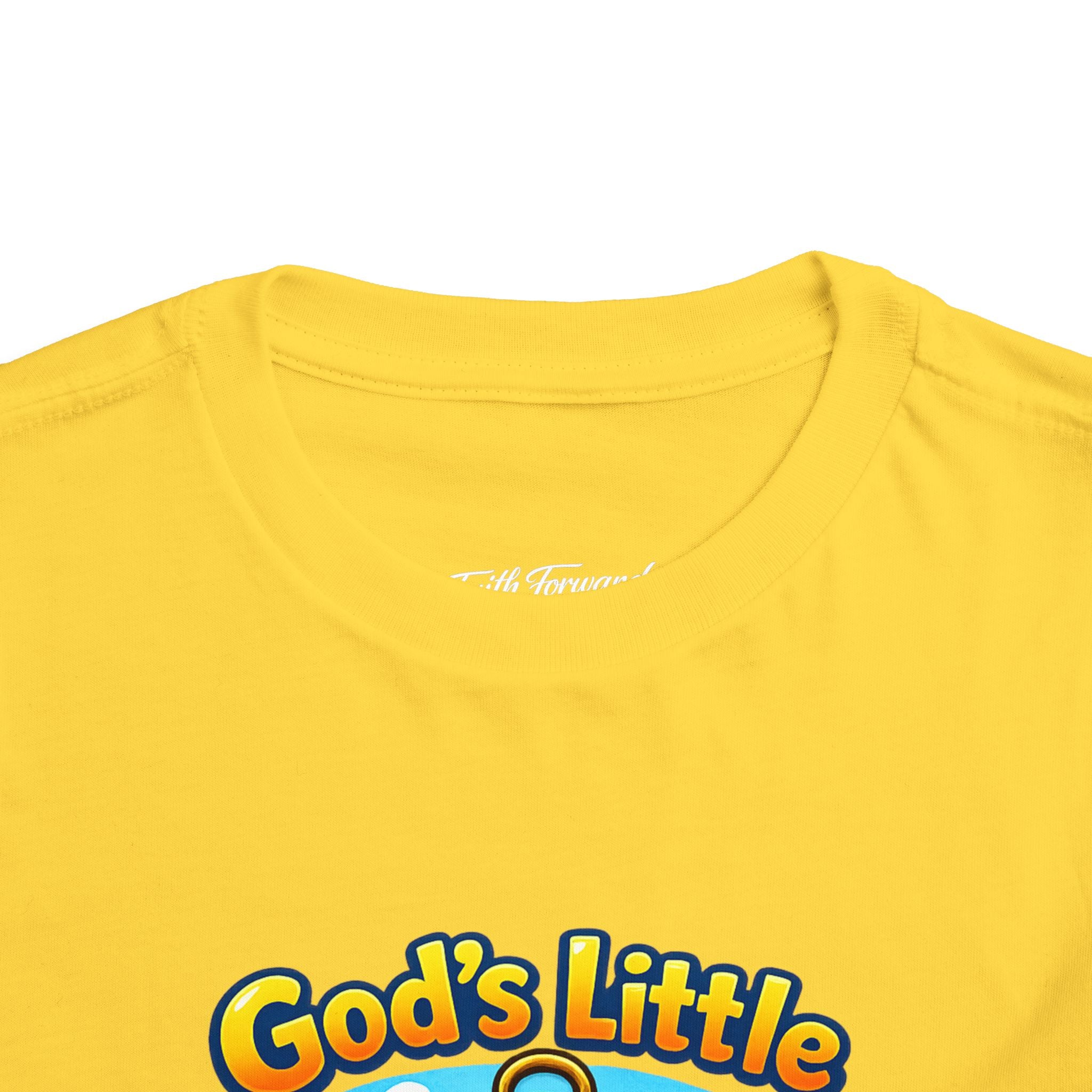 God's Little Explorer Toddler Tee — Christian Kids Compass Adventure Shirt
