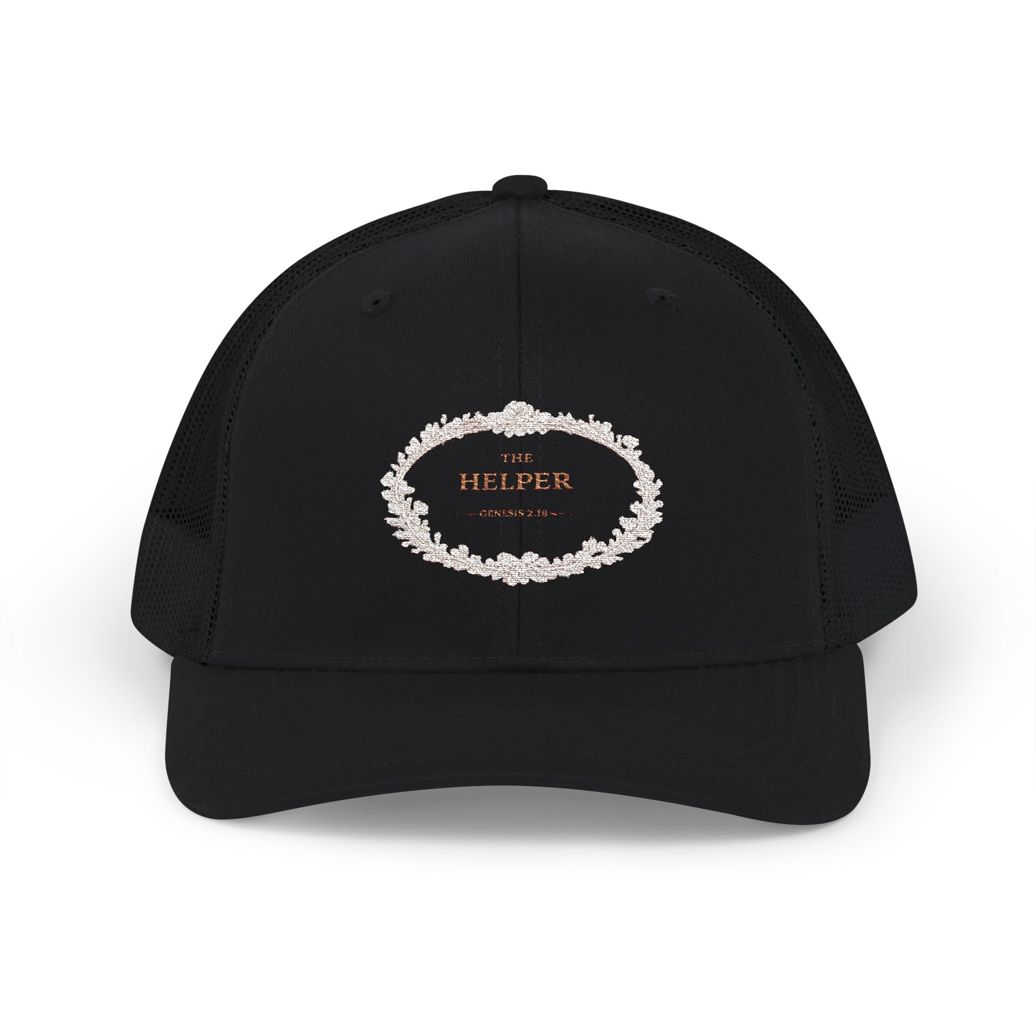 Helper Embroidered Snapback Hat