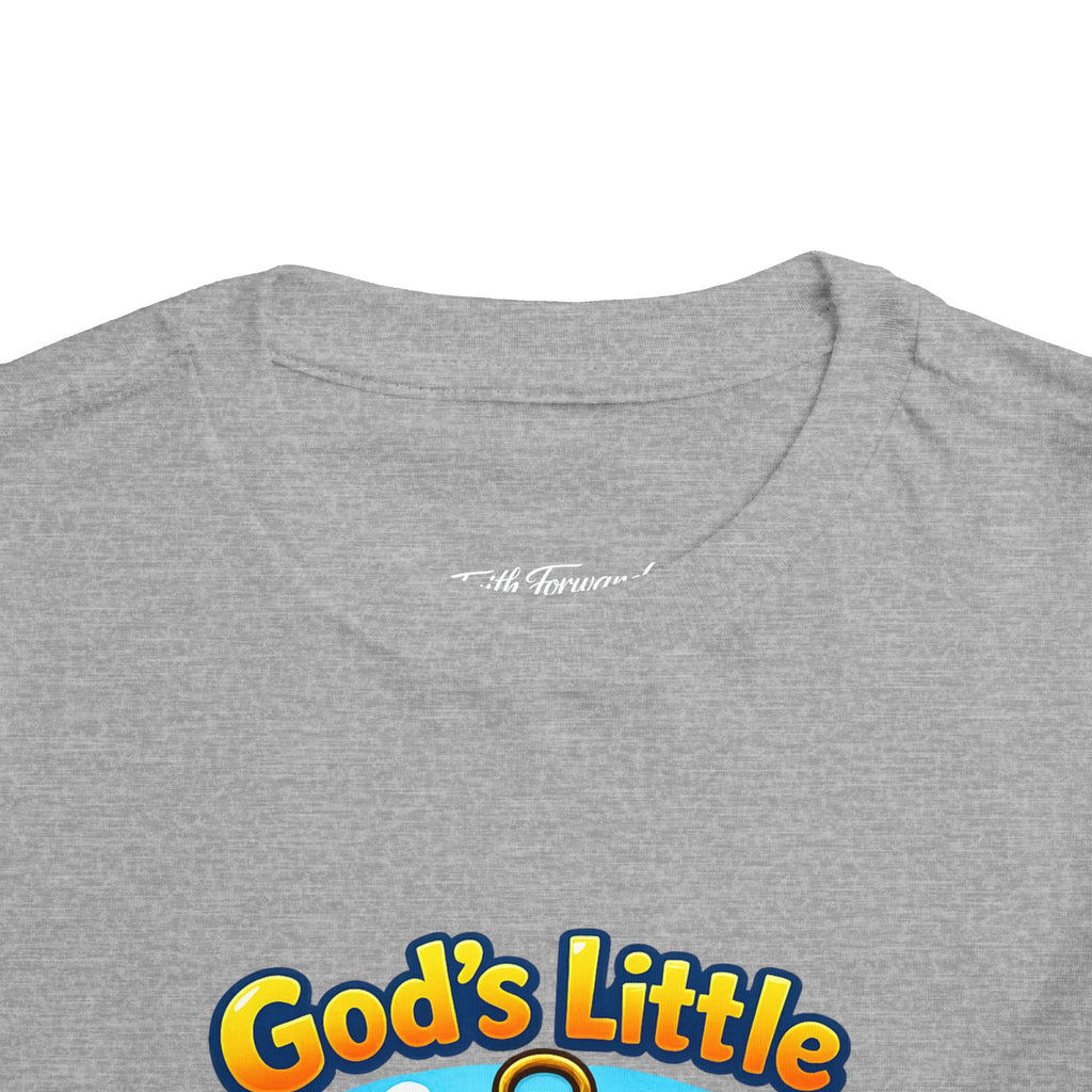 God's Little Explorer Toddler Tee — Christian Kids Compass Adventure Shirt