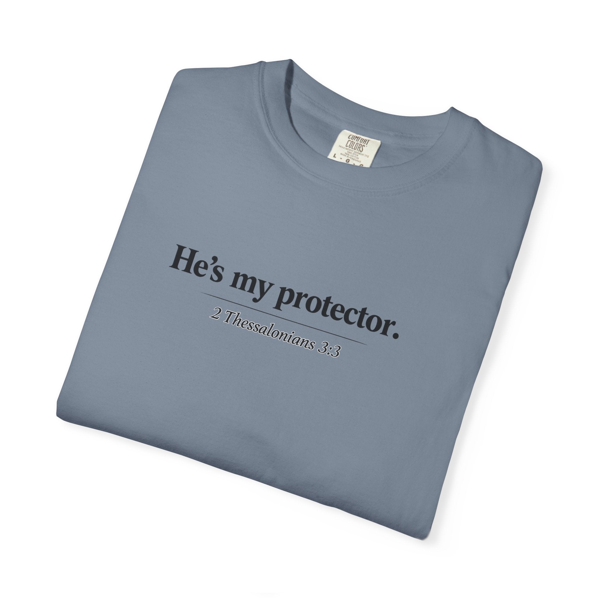 He's My Protector T-Shirt — Simple