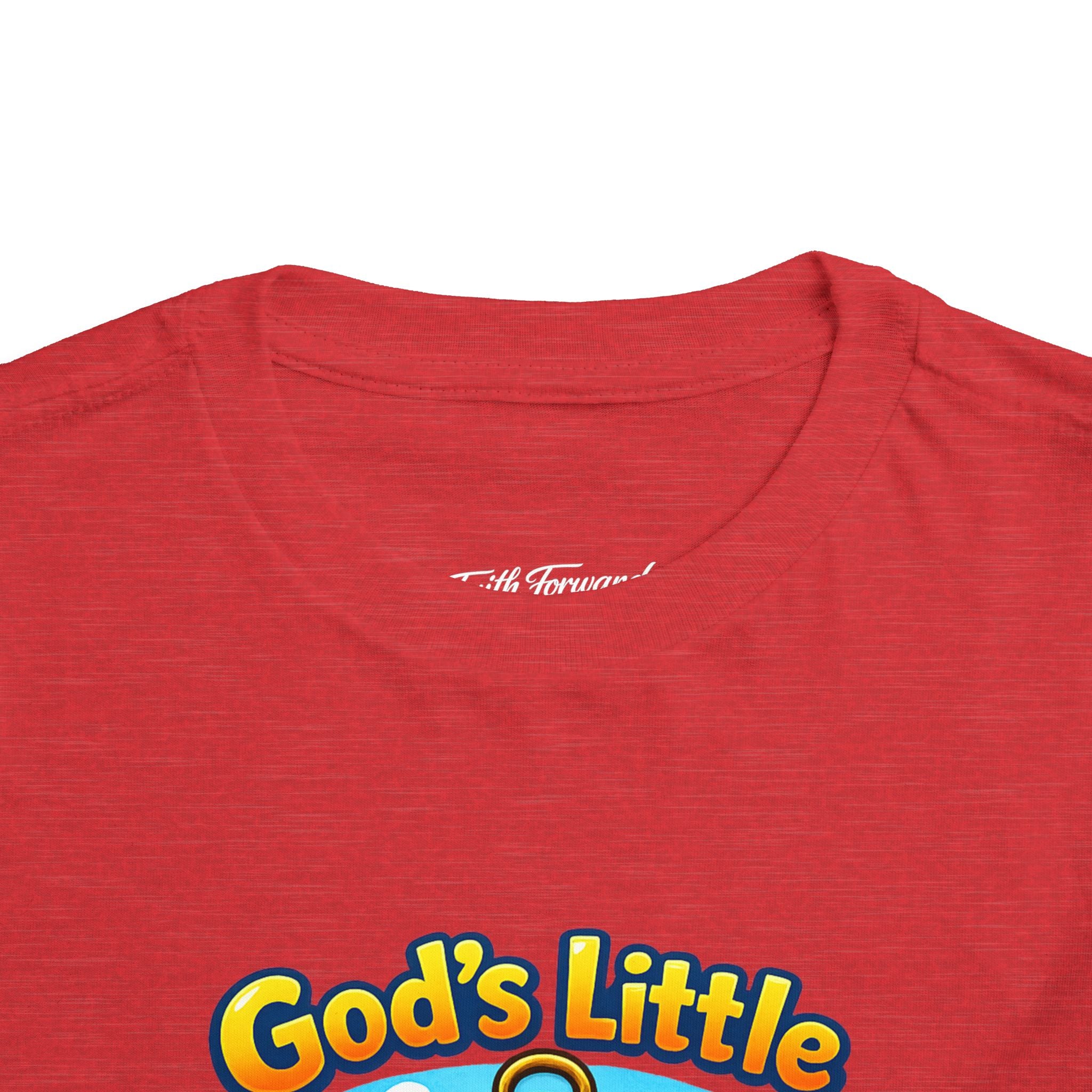 God's Little Explorer Toddler Tee — Christian Kids Compass Adventure Shirt