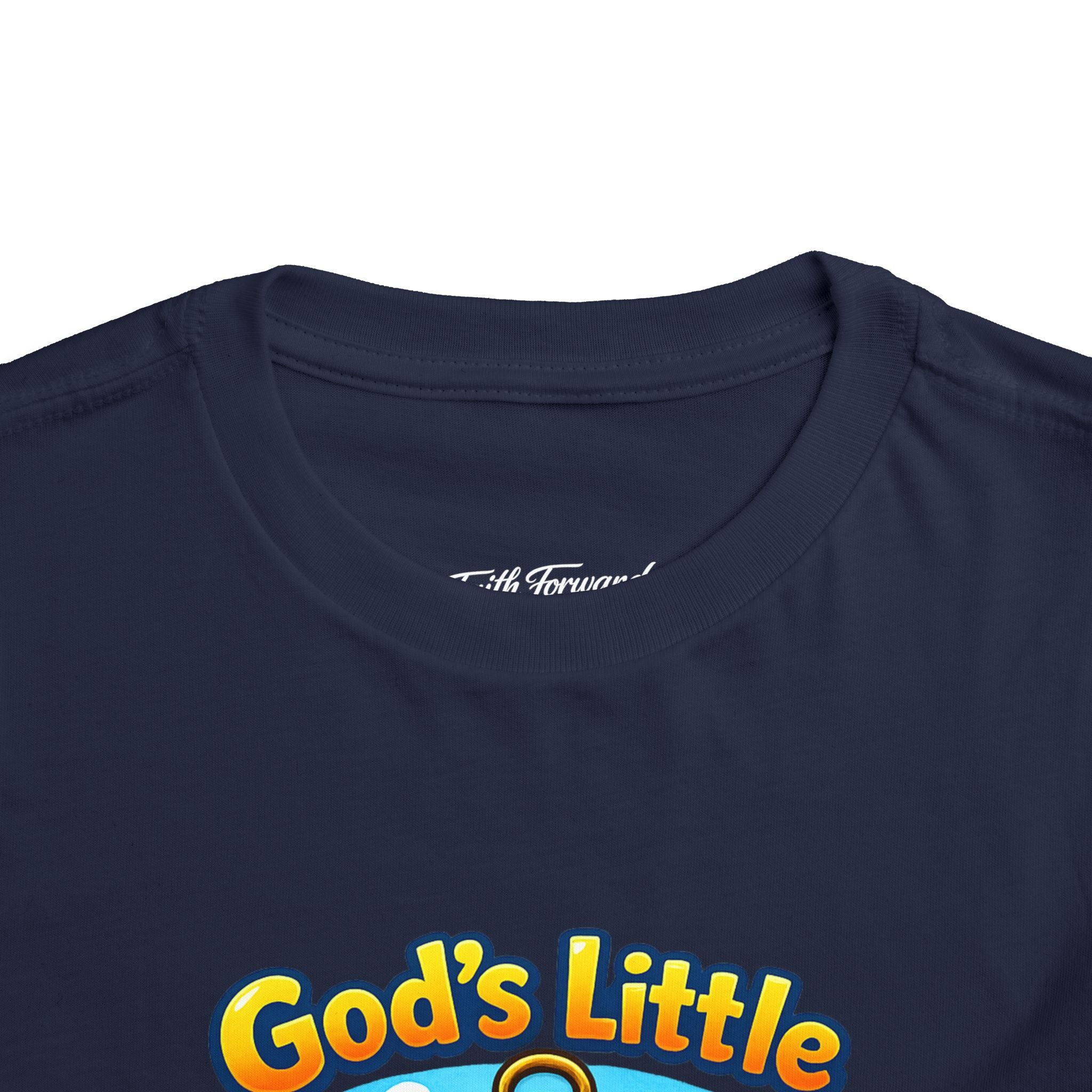 God's Little Explorer Toddler Tee — Christian Kids Compass Adventure Shirt